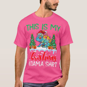 T-shirt Mon Caméléon Noël Caméléon Amoureux Xmas