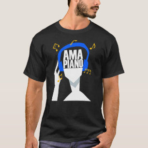 T-shirt Mon casque ne joue qu'Amapiano