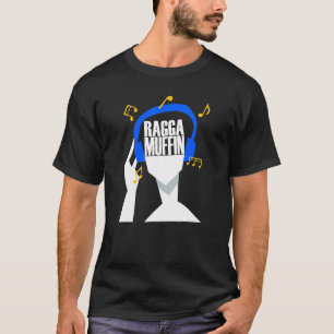 T-shirt Mon casque ne joue que Raggamuffin