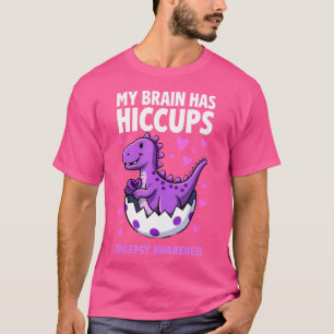 T-shirt Mon Cerveau A Des Coupes D'Hicoptères Dino Epileps