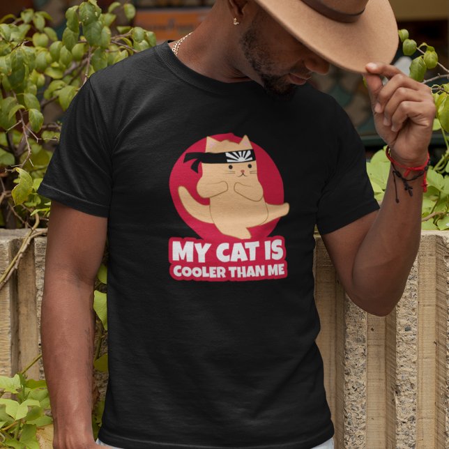 T-shirt Mon chat est Glacière que moi Funny Karate (Créateur téléchargé)