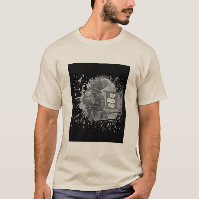 T-shirt Mon chemin Ninja (Devant)