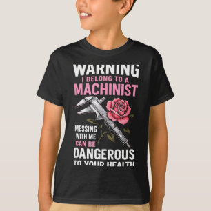 T-shirt Mon Chevalier en Épouse de Machiniste Petite Amie