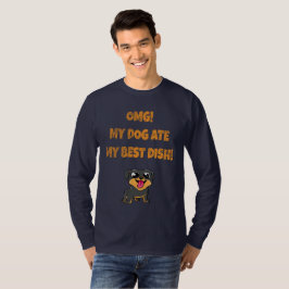 T-shirt mon chien a mangé mon meilleur slogan