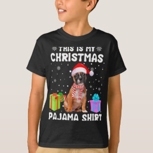 T-shirt Mon Chien de Noël Chien de Chien de Chien Pajama C
