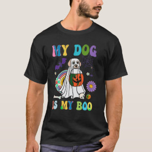 T-shirt Mon Chien Est Boo Drôle Propriétaire Chien Boo Gho