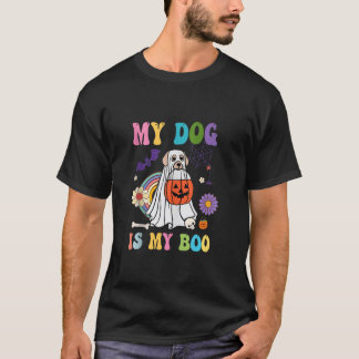 T-shirt Mon Chien Est Boo Drôle Propriétaire Chien Boo Gho