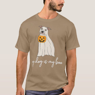 T-shirt Mon Chien Est Mon Boo Drôle Propriétaire Chien Boo