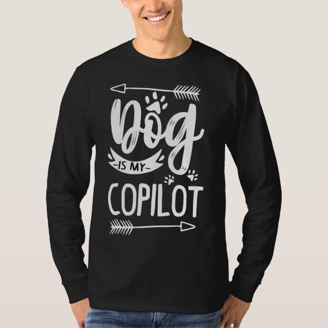 T-shirt Mon Chien Est Mon Capilot Chiot Doggo Happy Doggo (Devant)