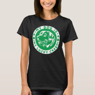 T-shirt Mon Chien Est Mon Charme Chanceux Labrador Patrick