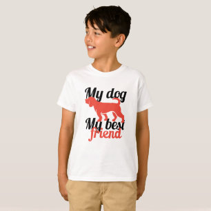 T-shirt Mon chien mon meilleur ami