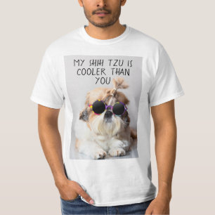 T-shirt Mon Chih Tzu Est Glacière Que Vous Les Lunettes De