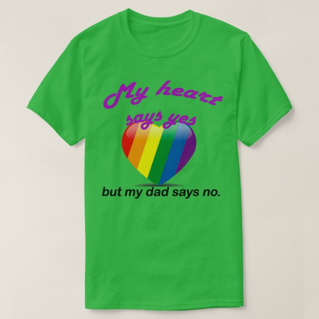 T-shirt Mon coeur (Design devant)
