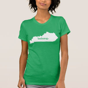 T-shirt Mon Coeur Appartient Au Kentucky