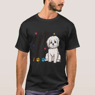 T-shirt Mon Coeur Est Plein De Baisers Et D'Amour Maltais 