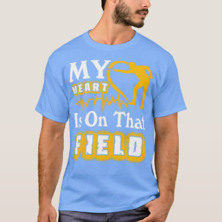 T-shirt Mon Coeur Est Sur Ce Terrain Pool Billard Amateurs