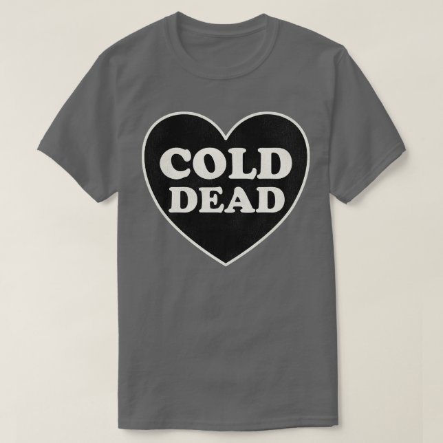 T-shirt Mon coeur froid (Design devant)