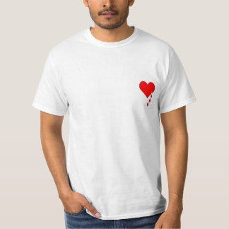 T-shirt Mon coeur saigne…