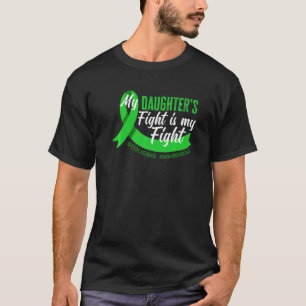 T-shirt Mon Combat De Fille Est Mon Combat De Scoliosis Aw