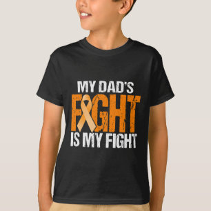 T-shirt Mon Combat De Pères Est Mon Combat De Sensibilisat