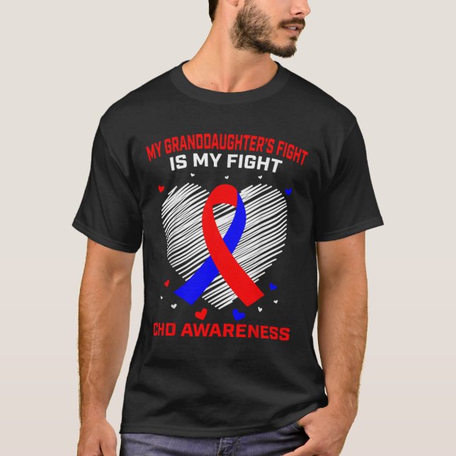 T-shirt Mon Combat De Petites Filles Est Mon Combat Consci (Devant)