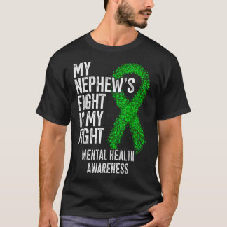 T-shirt Mon combat Nephews est mon combat pour la santé me