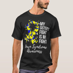 T-shirt Mon combat Sisteru2019s est mon combat contre le s