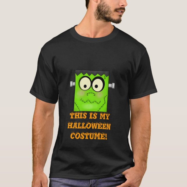 T-SHIRT MON COSTUME DE HALLOWEEN ! (Devant)