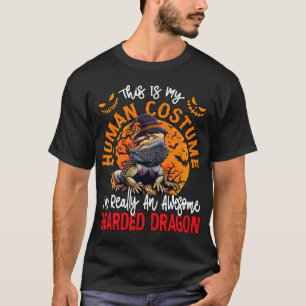 T-shirt Mon costume d'humain est vraiment un superbe drago