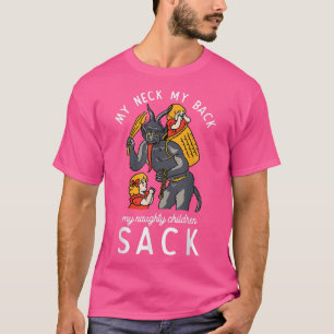 T-shirt Mon Cou Mon Dos Mon Dos Mes Enfants Fils Sac 