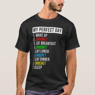 T-shirt Mon crochet de jour parfait au crochet