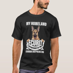 T-shirt Mon Département De Sécurité Intérieure Du Shep All
