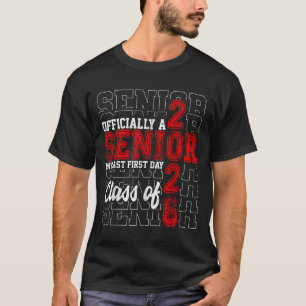 T-shirt Mon Dernier Premier Jour Senior Life Cl De 2026 Hi
