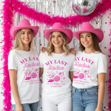 Mon Dernier Rodéo Personnalisé Pink Bachelorette P