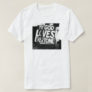T-SHIRT MON DIEU AIME CHACUN ÉGALITÉ
