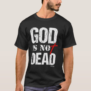 T-shirt Mon Dieu n'est pas mort Christian Evangile Chemise