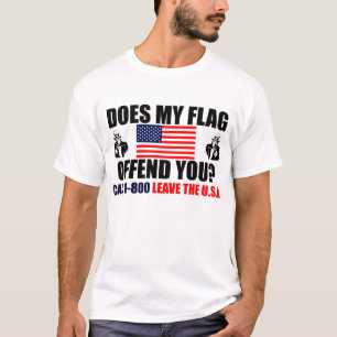 T-shirt Mon drapeau vous offense-t-il ?