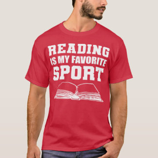 T-shirt Mon écrivain de sport préféré Cadeau rétro