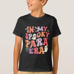 T-shirt Mon Éffrayant Para Era Halloween Retro Super Ghost