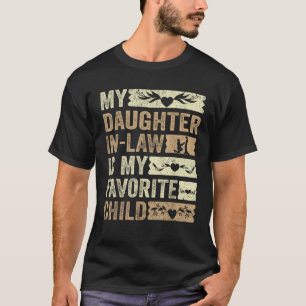 T-shirt Mon Enfant Favori Ma Fille En Droit Famille Matchi