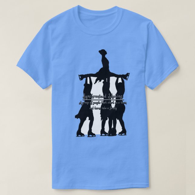 T-shirt Mon équipe est ma famille (Design devant)