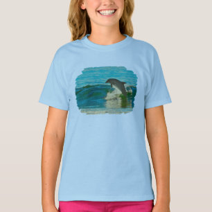 T-shirt Mon Esprit Animal Est Un Dauphin