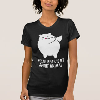 T-shirt Mon Esprit Animal Polaire Ours Mélange Ours Polair