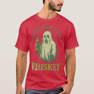 T-shirt Mon Esprit favori est Whiskey
