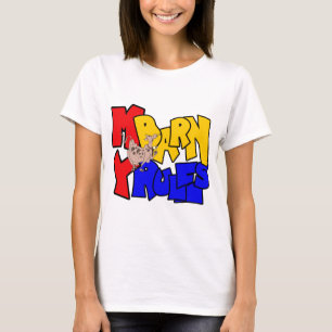 T-shirt Mon étable Mes règles Vache laitière