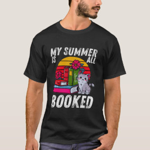 T-shirt Mon Été Est Tout Réservé Lecture Librairie Amour C
