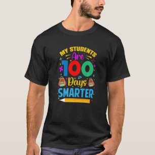 T-shirt Mon Étudiant Est 100 Jours Plus Intelligent 100 Jo