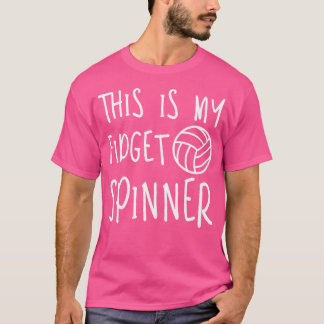 T-shirt Mon Fidget Spinner Volleyball
