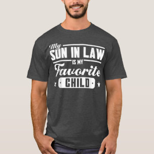 T-shirt Mon Fils En Droit Est Ma Famille D'Enfants Préféré