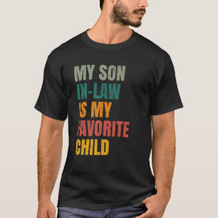 T-shirt Mon Fils En Droit Est Mon Enfant Favori Famille Hu